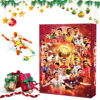 Countdown Advent Calendar Football Set 24 Day Advent Calendar Football Party Birthday Gifts Box Set Sports Christmas Supplies