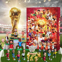 Countdown Advent Calendar Football Set 24 Day Advent Calendar Football Party Birthday Gifts Box Set Sports Christmas Supplies